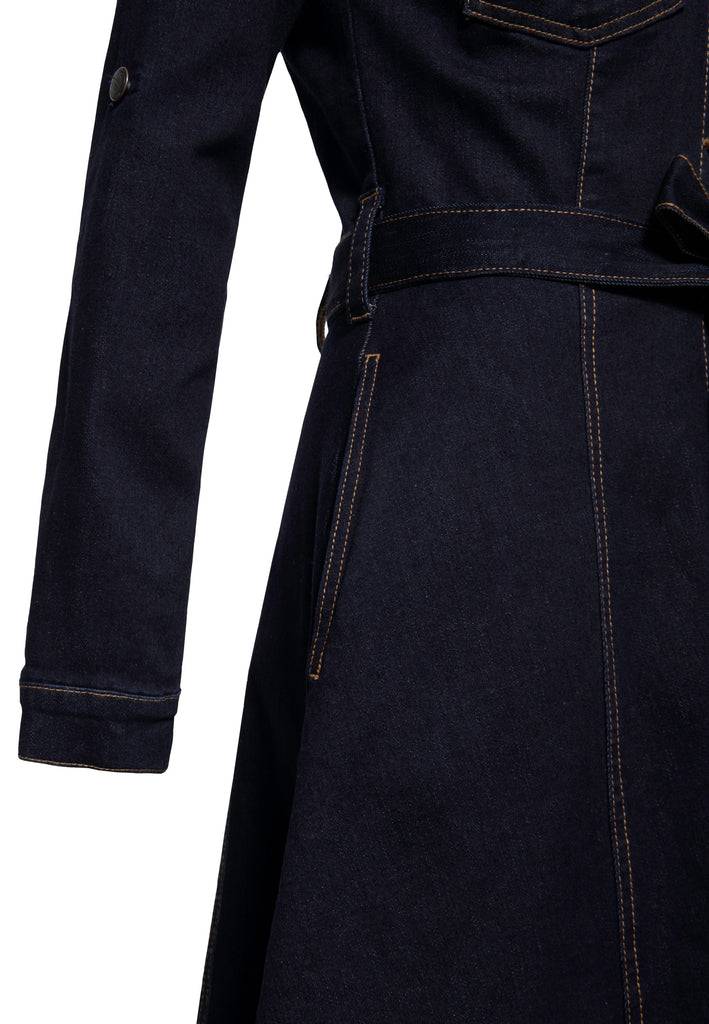 Queen Kerosin Workwear Swing Kleid Nur noch ein Tag übrig