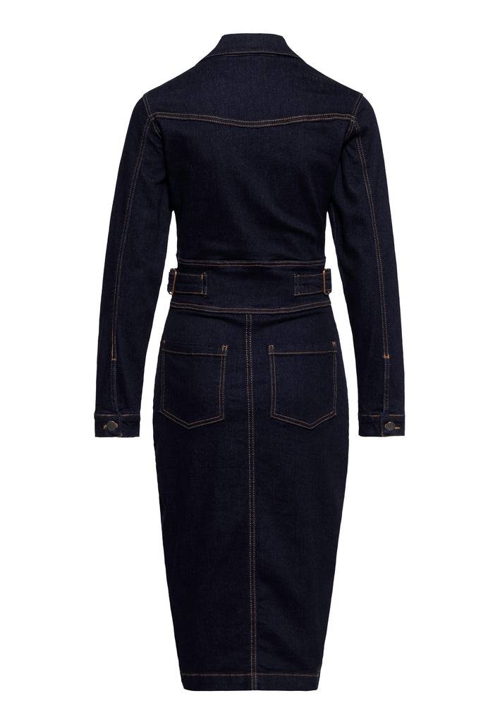 Queen Kerosin Workwear Bleistiftkleid Super Rabatt