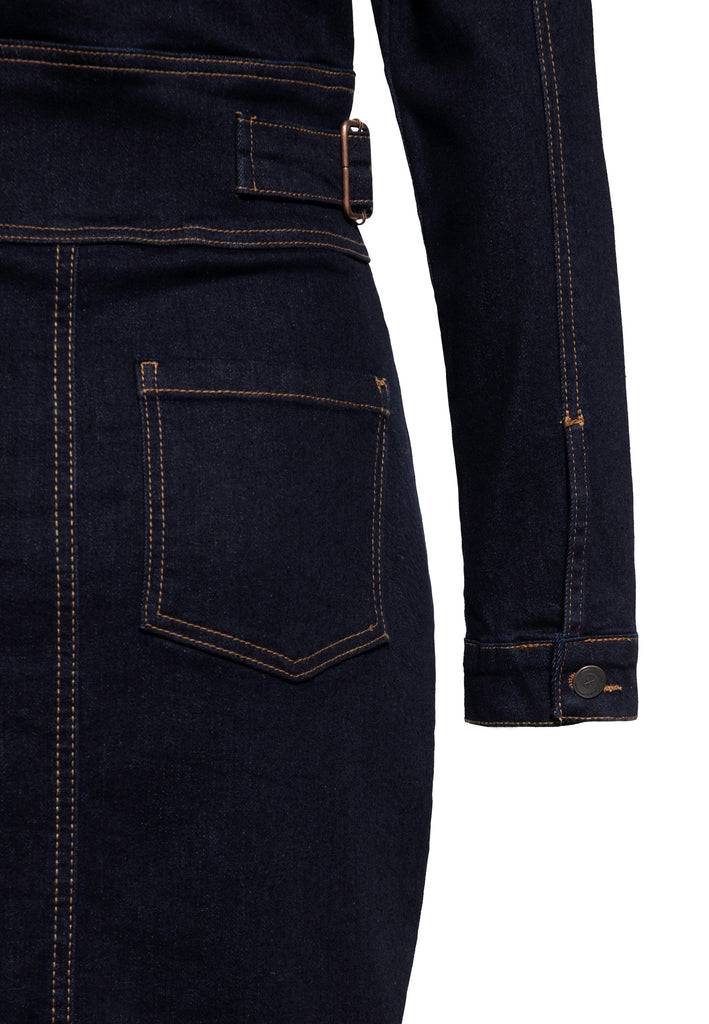 Queen Kerosin Workwear Bleistiftkleid Super Rabatt