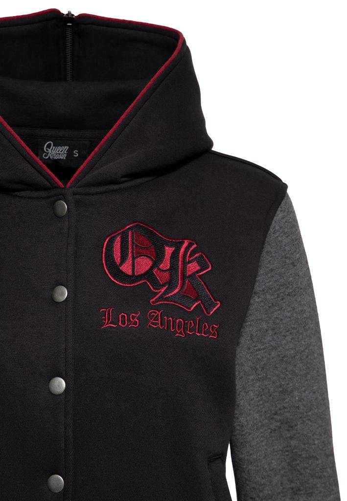 Queen Kerosin College Jacke «Road Queens» Clearance-Verkauf