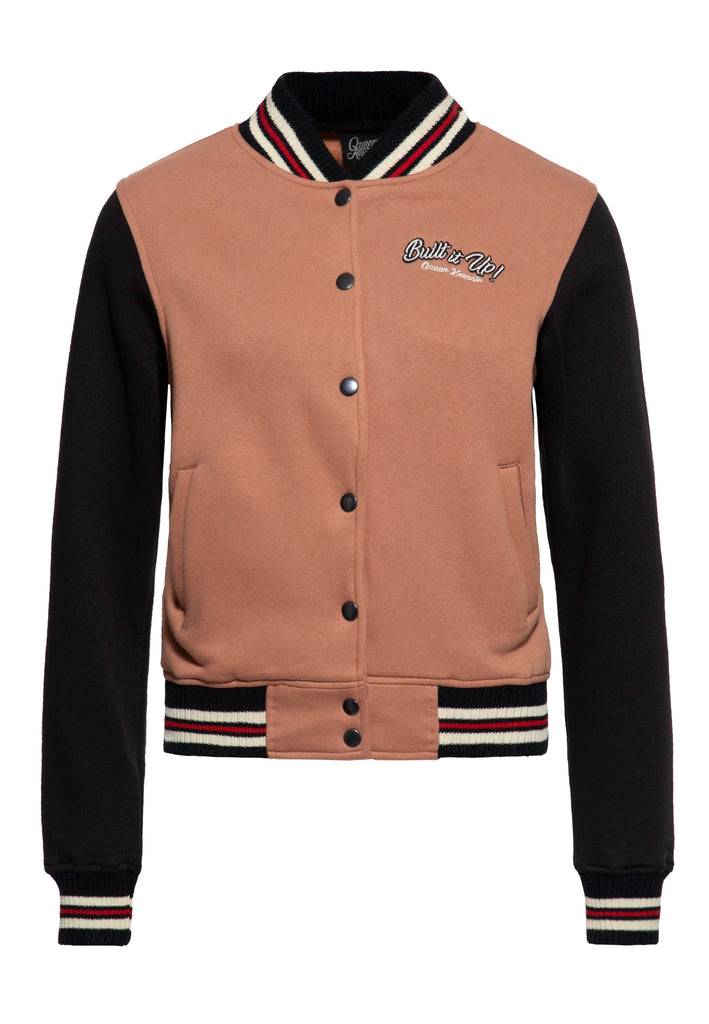 Queen Kerosin College Jacke «Built it up!» Fabrikladen