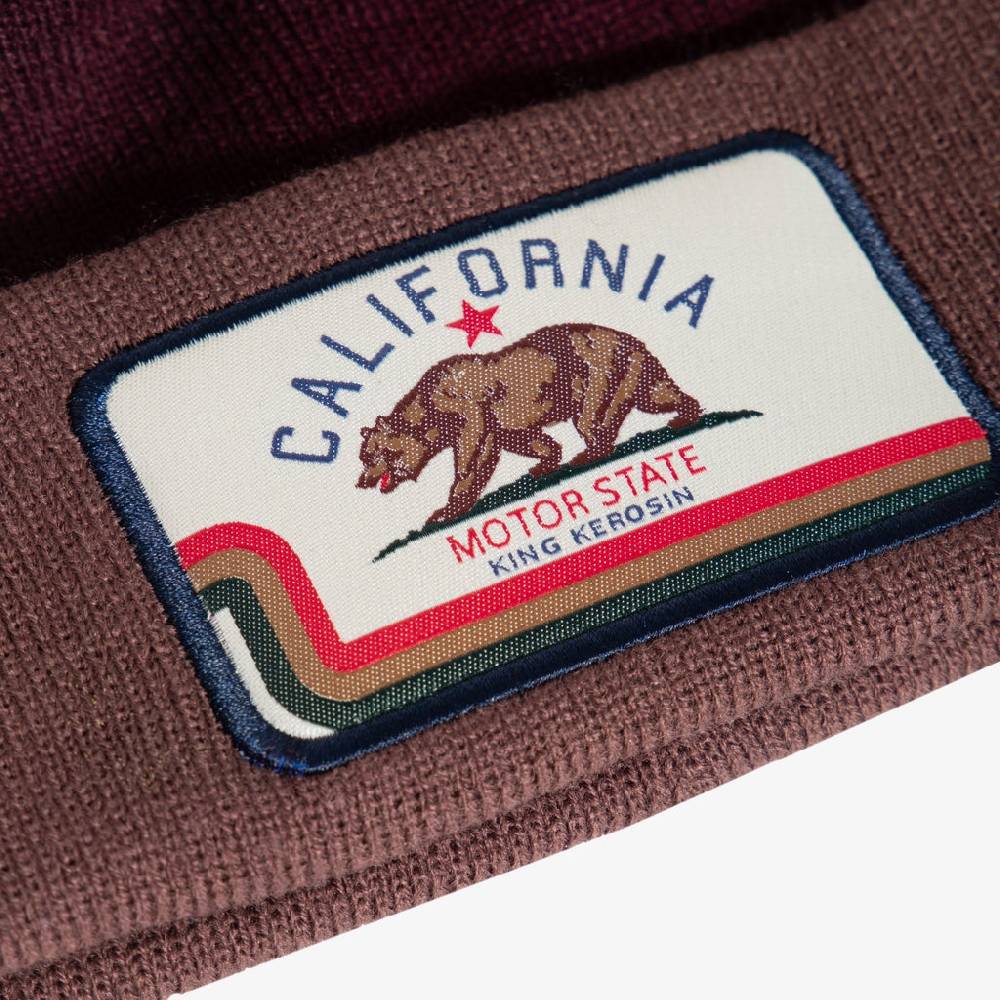 Queen Kerosin Stickmütze «California Motor State» Speichern exportieren