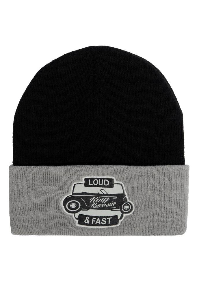 Queen Kerosin Strickmütze «Loud & Fast» Outlet
