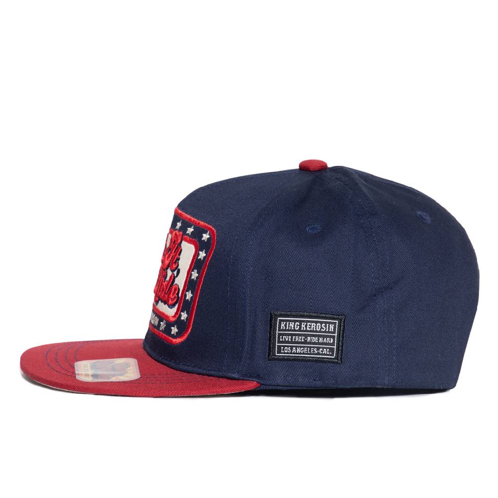 Queen Kerosin Snapback Cap «Fuck It - Lets Ride» Günstiger Verkauf