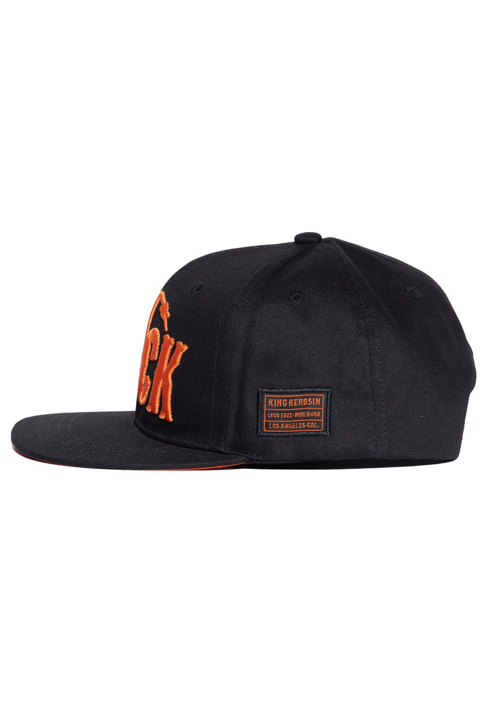 Queen Kerosin Snapback Cap «Fuck Everyone» Fabrikverkauf