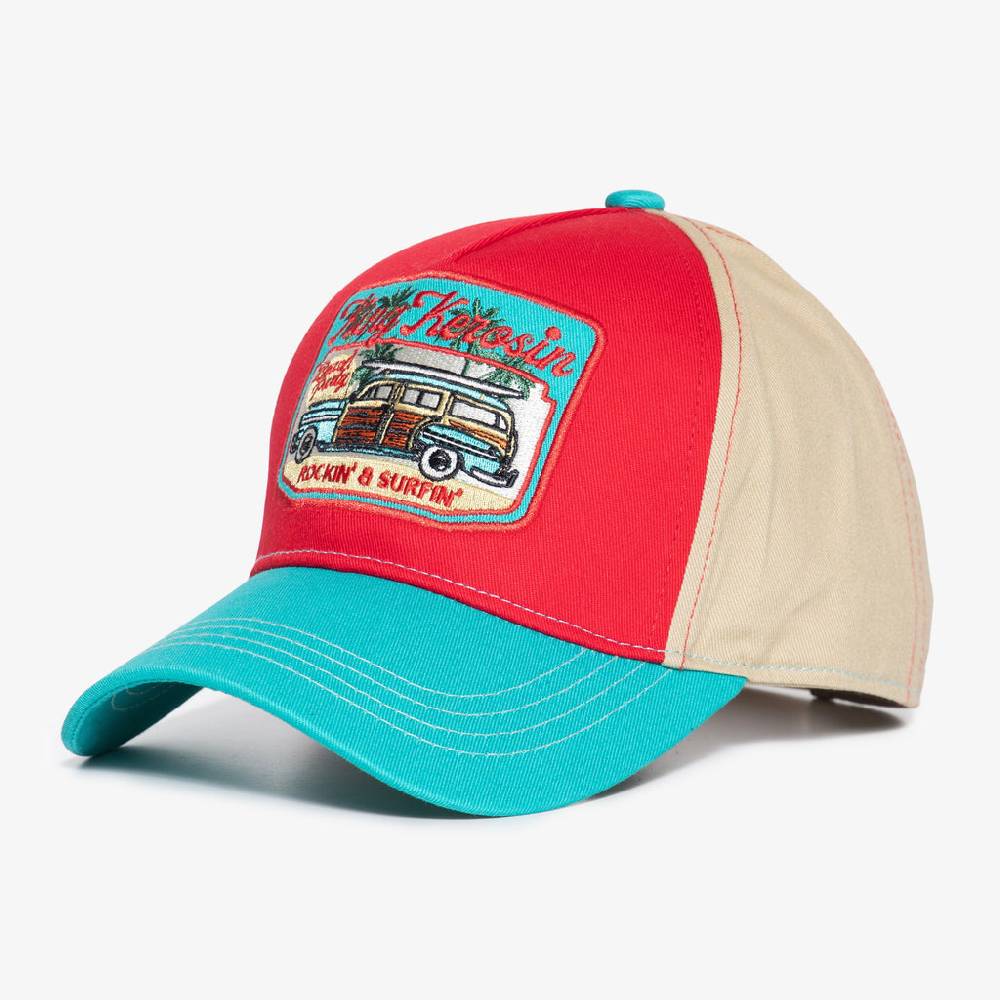 Queen Kerosin Baseball Cap «Rockin & Surfin» Blitzverkäufe