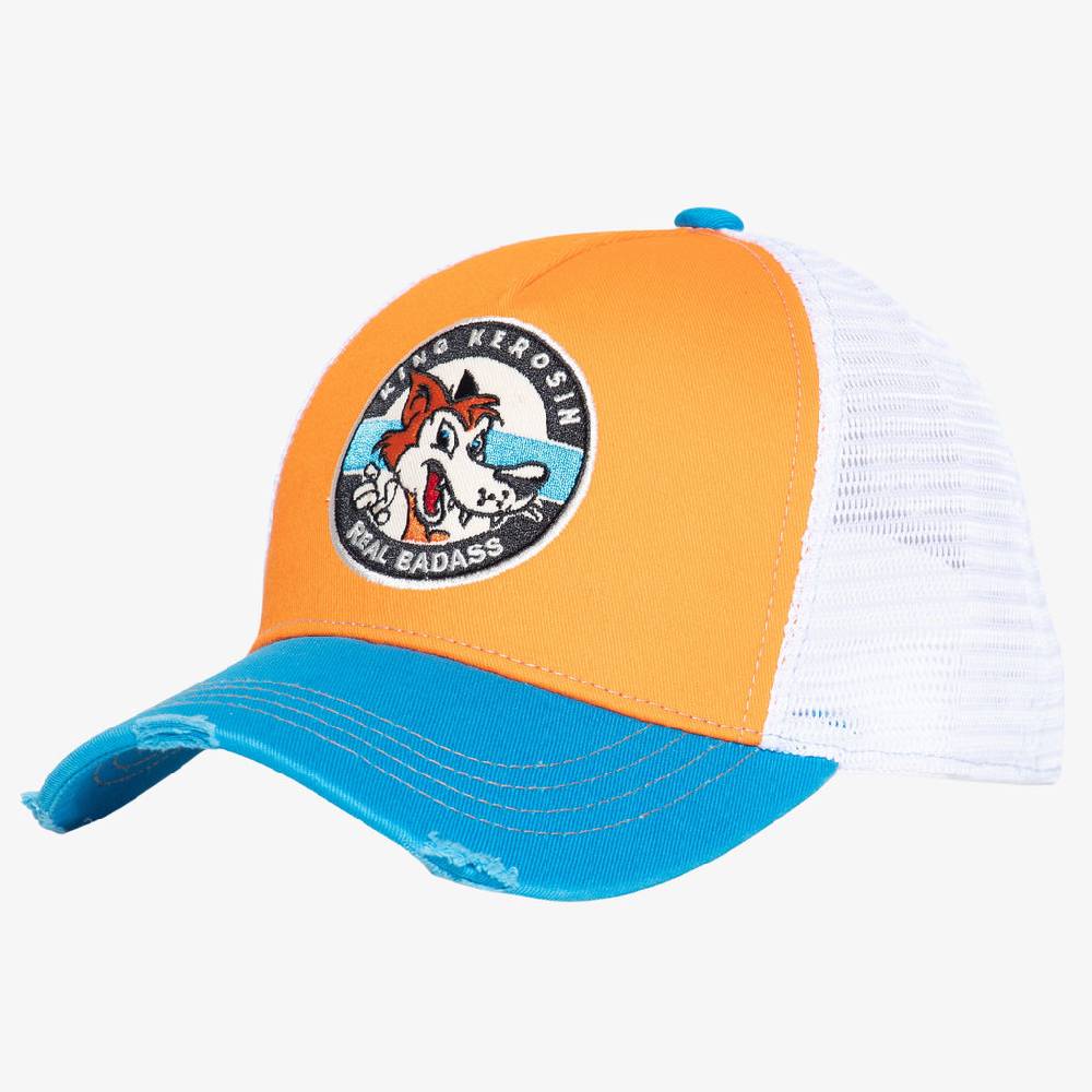 Queen Kerosin Trucker Cap «Real Badass» Fabrik Onlineshop