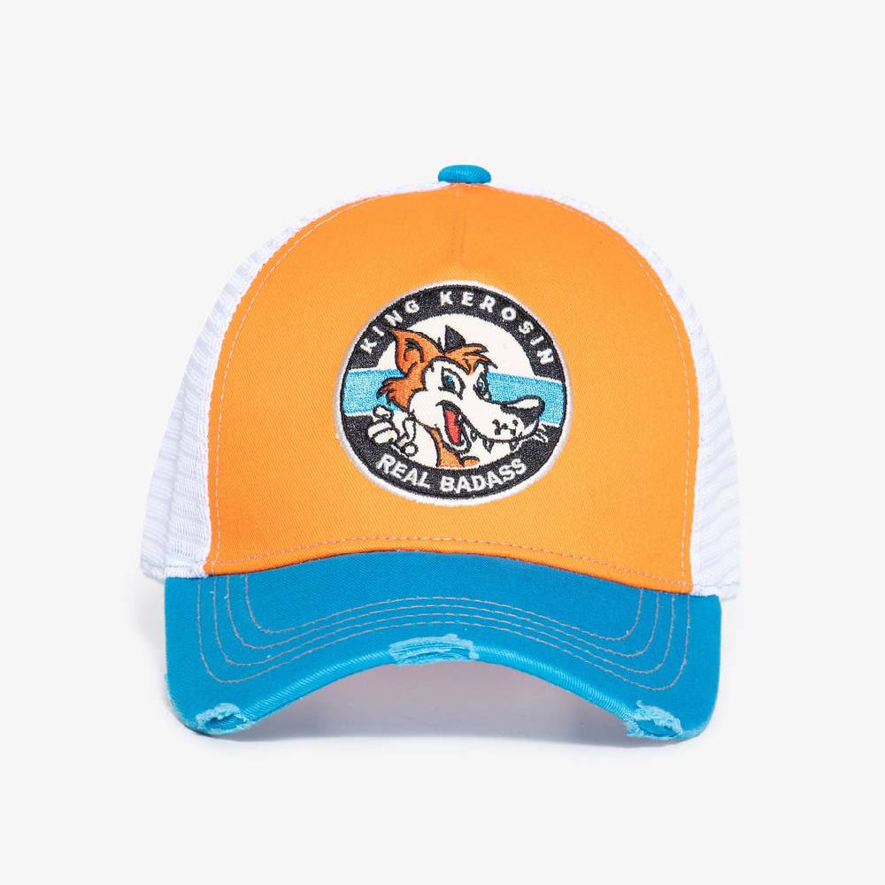 Queen Kerosin Trucker Cap «Real Badass» Fabrik Onlineshop