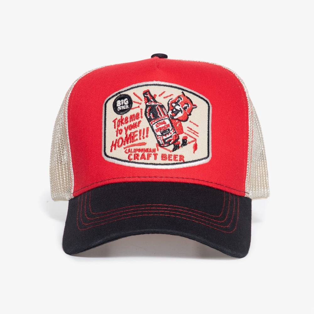 Queen Kerosin Trucker Cap «Craft Beer» Günstig kaufen