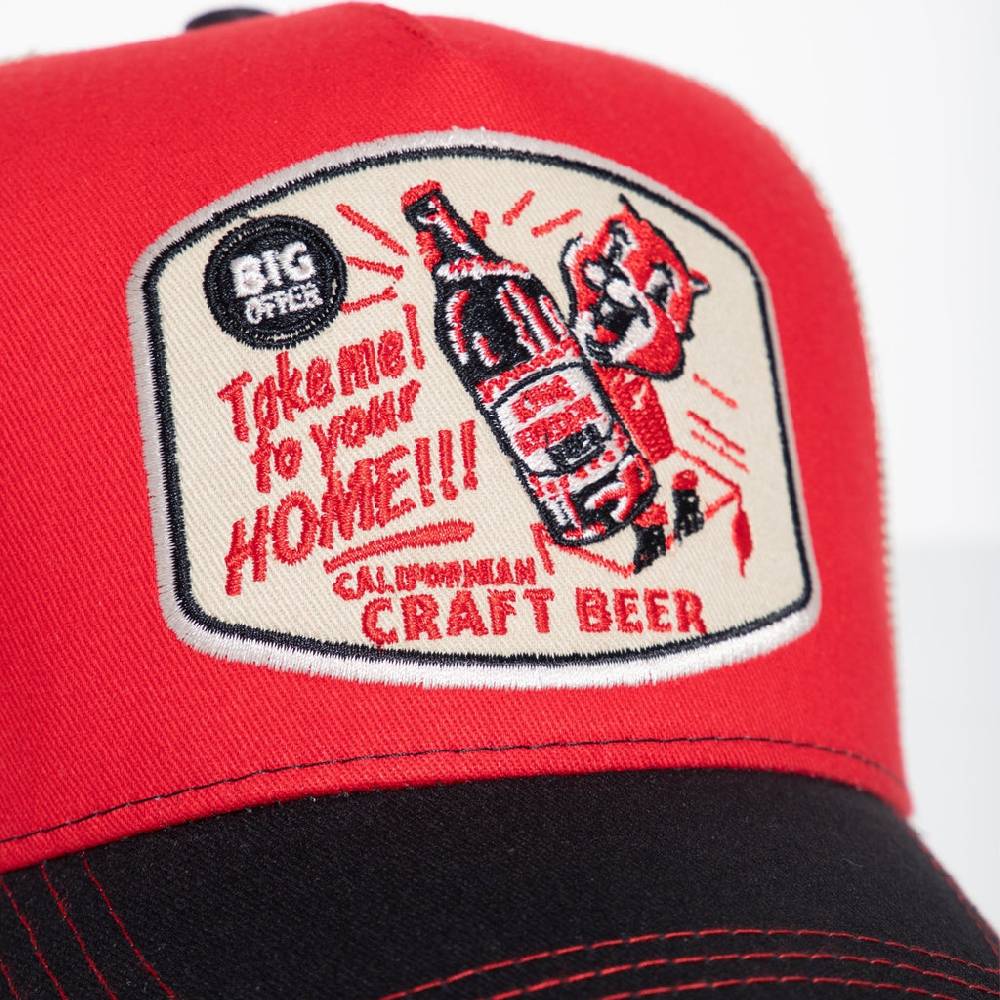 Queen Kerosin Trucker Cap «Craft Beer» Günstig kaufen