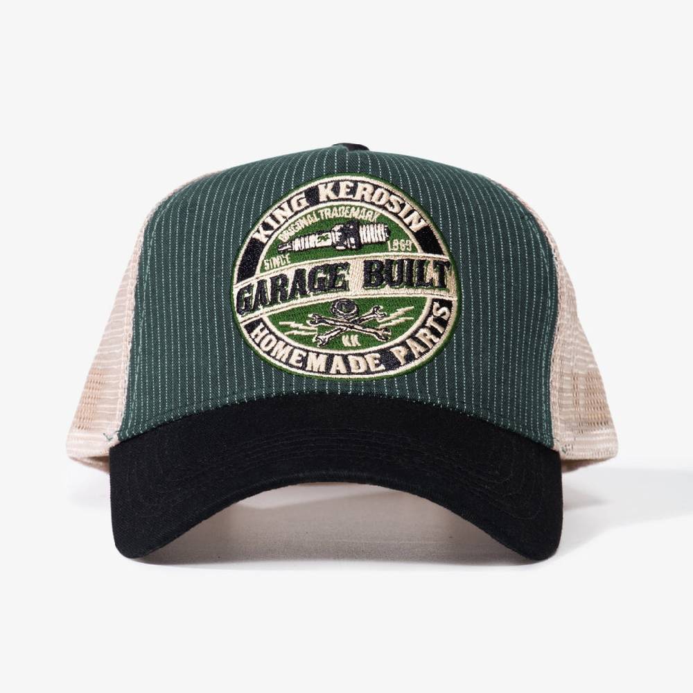 Queen Kerosin Trucker Cap «Garage Built» Großer Ausverkauf