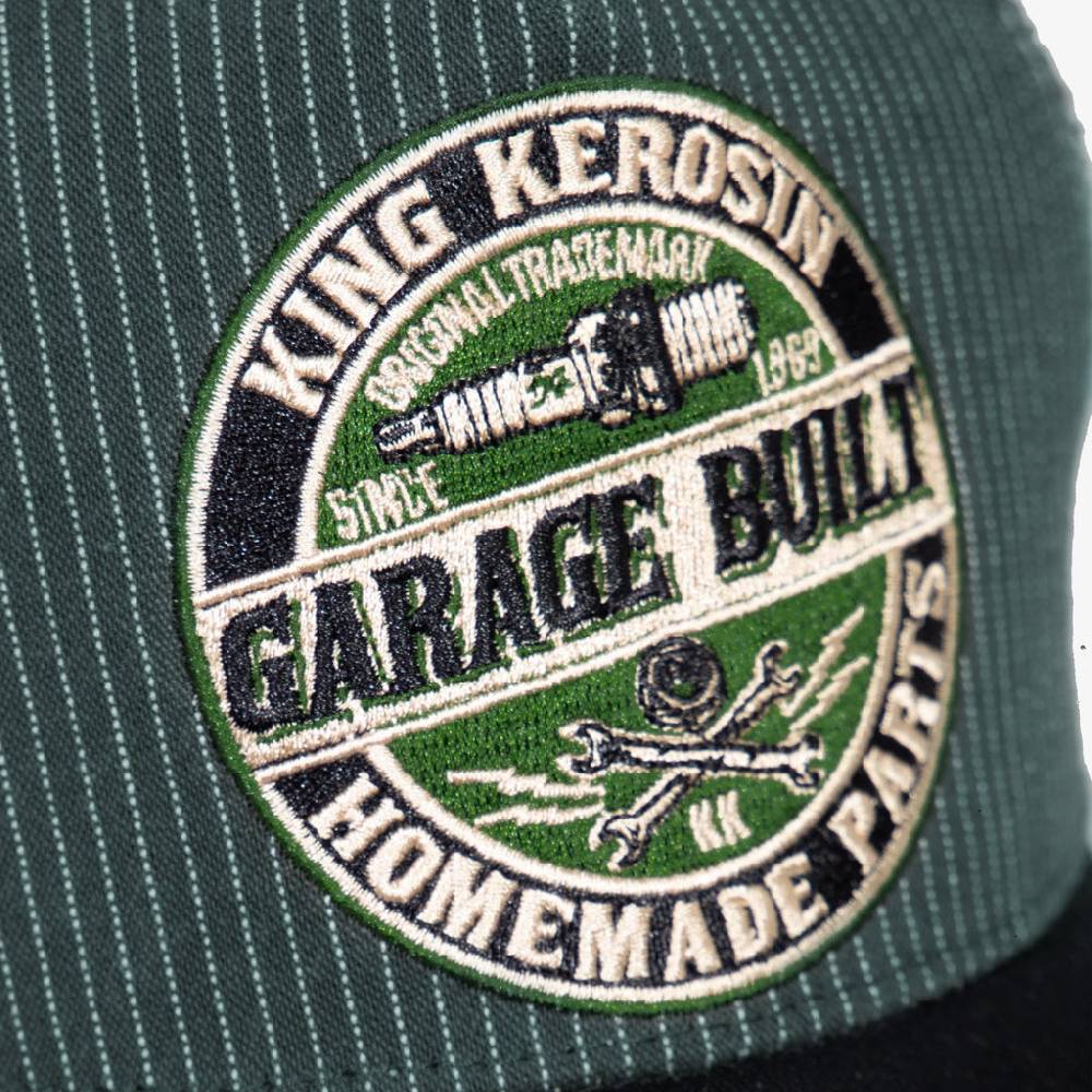 Queen Kerosin Trucker Cap «Garage Built» Großer Ausverkauf