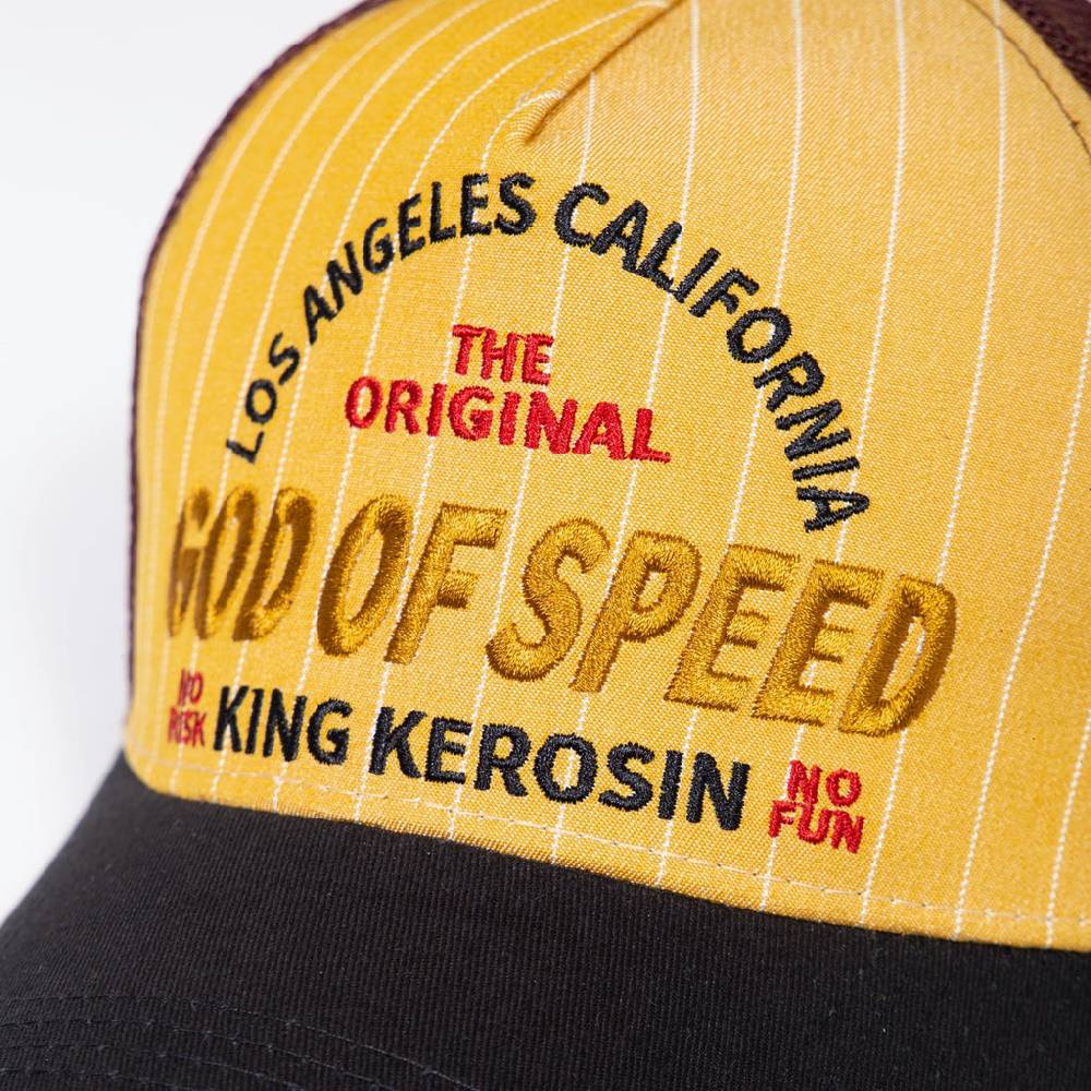 Queen Kerosin Trucker Cap «God Of Speed» Cyber Monday