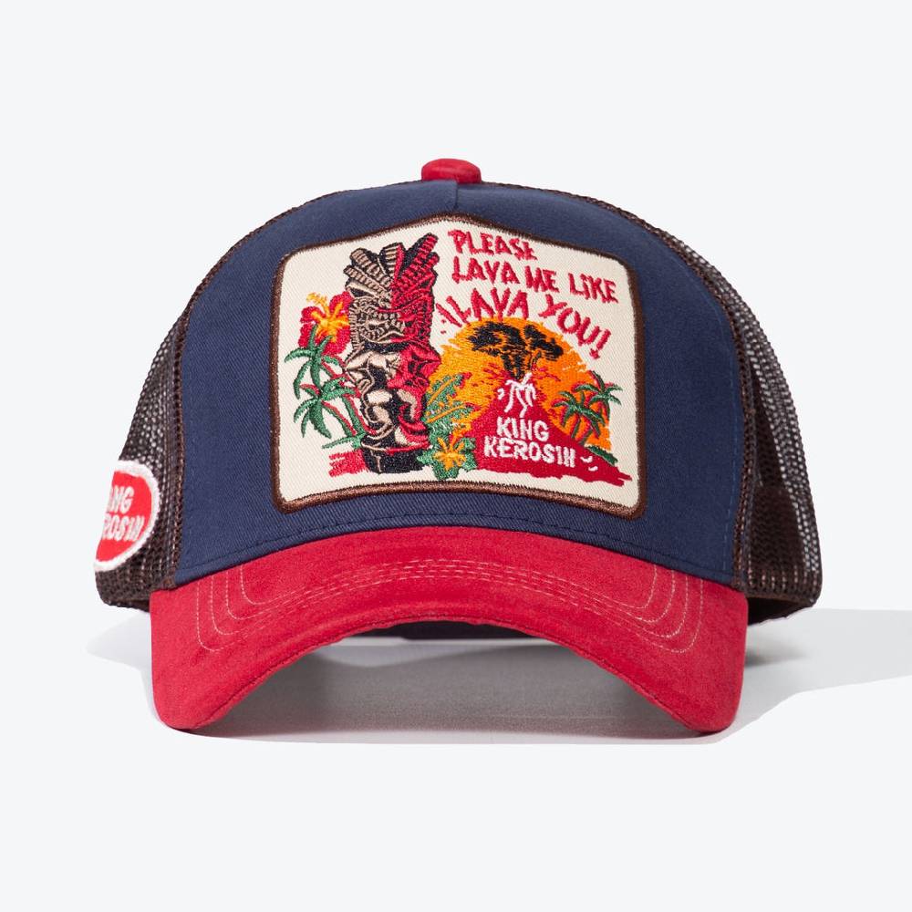 Queen Kerosin Trucker Cap «Lava me» Weihnachtsangebot