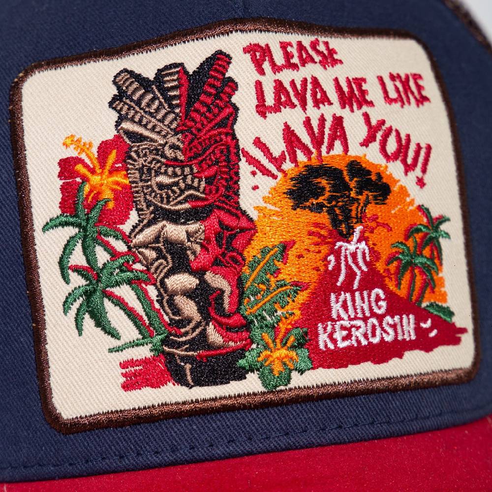 Queen Kerosin Trucker Cap «Lava me» Weihnachtsangebot