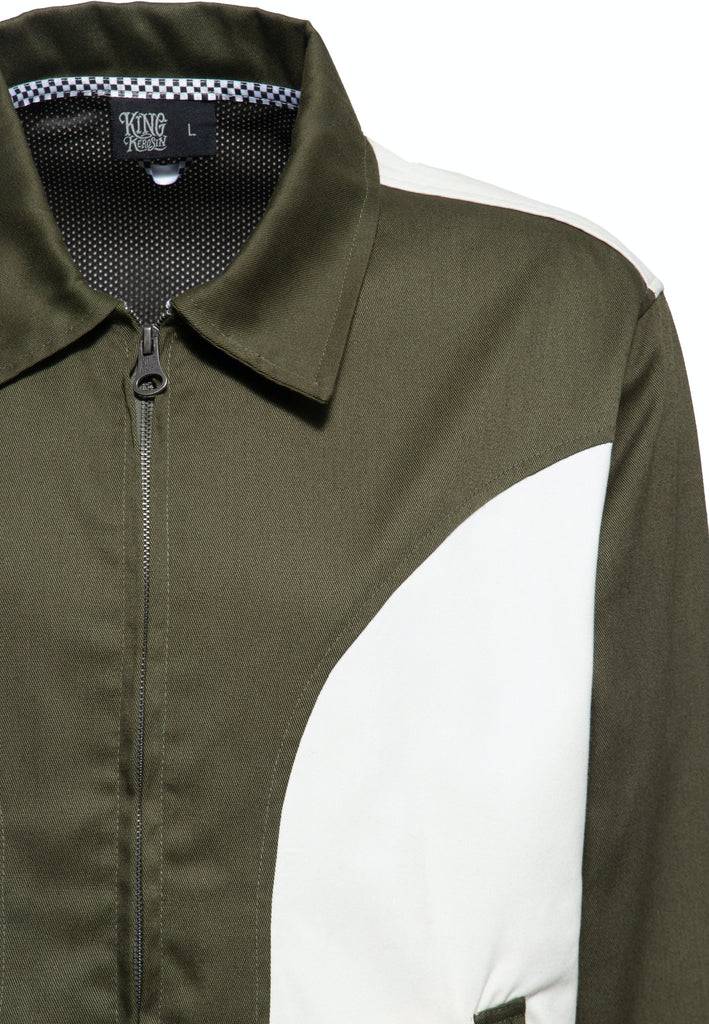 Queen Kerosin 50s Gabardine Jacke Lagerräumung