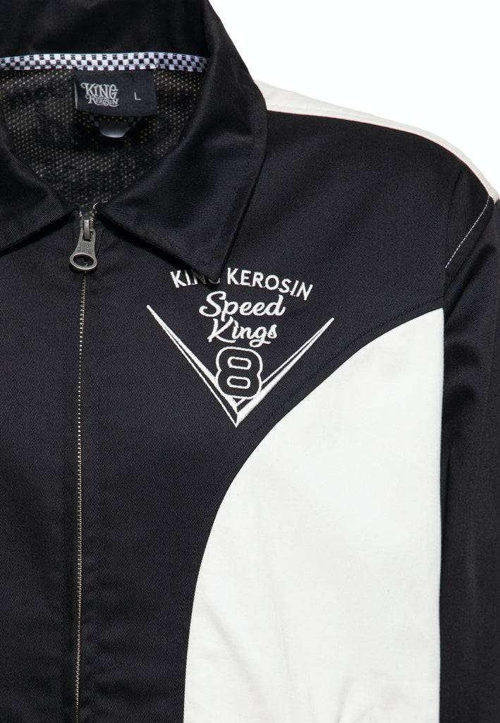 Queen Kerosin Gabardine Jacke «Speed King» Heißer Verkauf