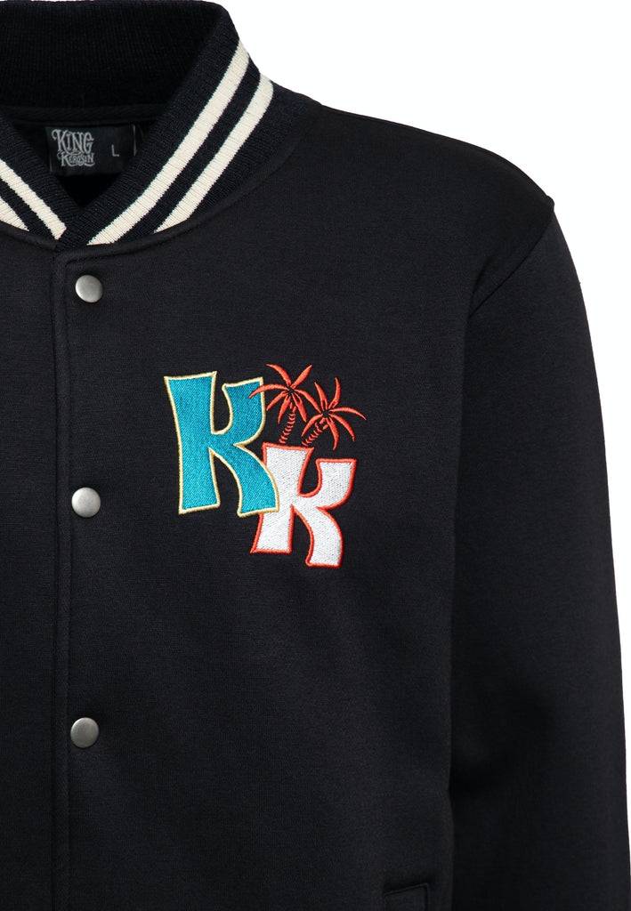Queen Kerosin College Sweatjacke «Tiki Surfers» Online Outlet