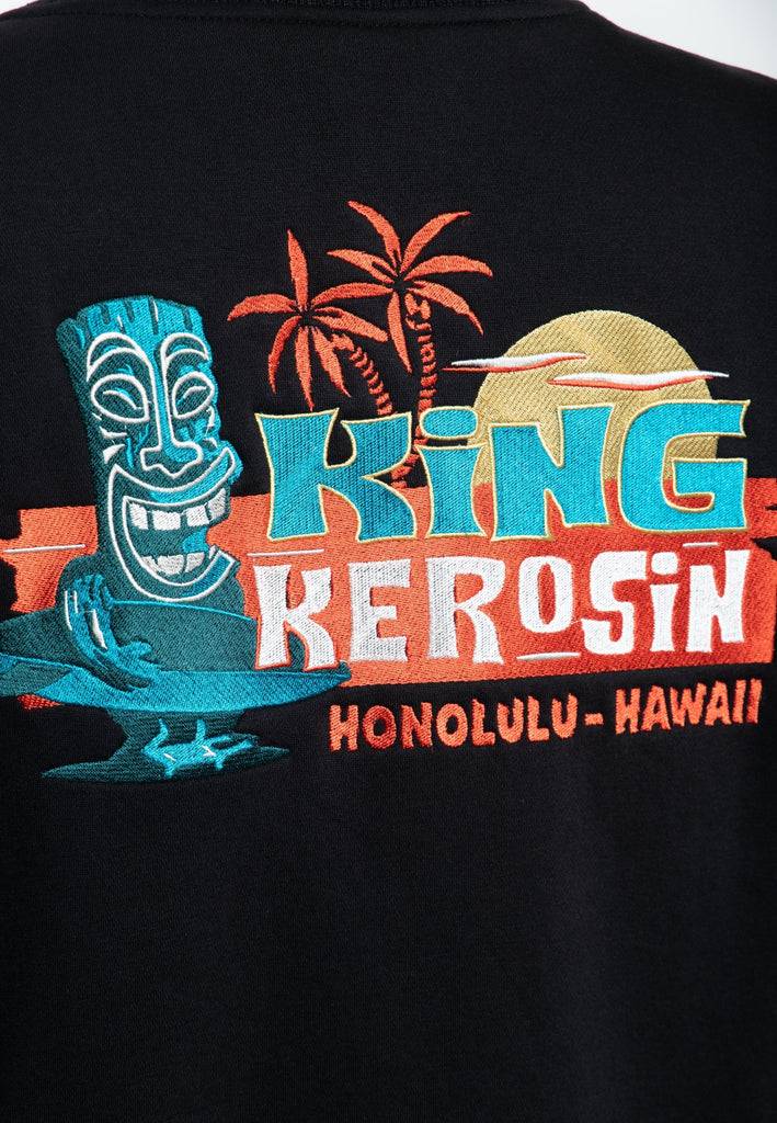 Queen Kerosin College Sweatjacke «Tiki Surfers» Online Outlet