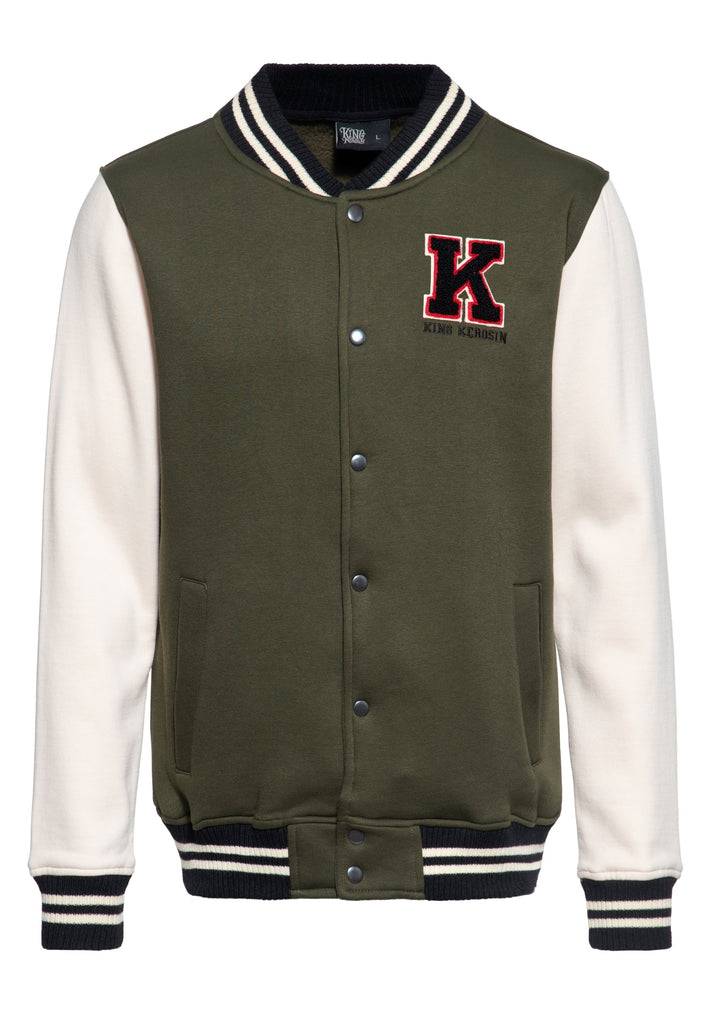 Queen Kerosin College Sweatjacke «KK» Zeitlich begrenztes Angebot