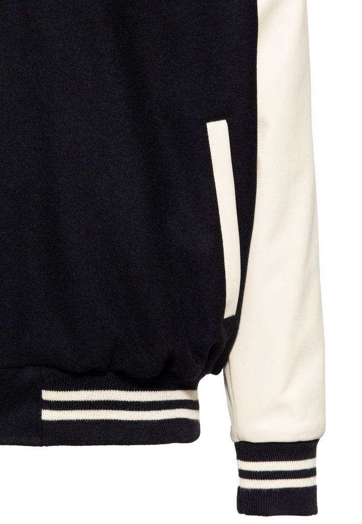 Queen Kerosin Baseball Leder Jacke «Goodfellas Beer» Blitzangebot