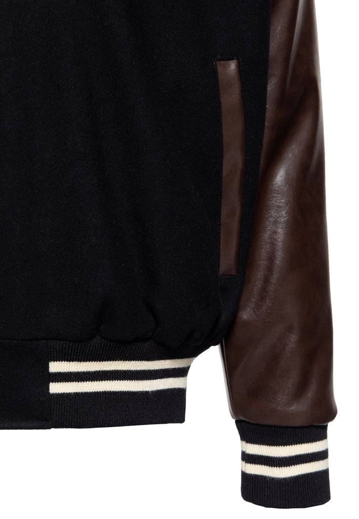 Queen Kerosin College Leder Jacke «Pharaos» Große Rabatte