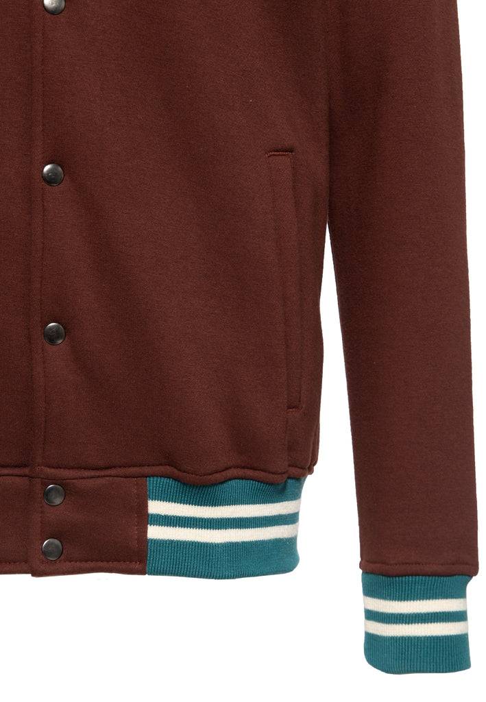 Queen Kerosin College Sweat Jacke «Play Hard» Neuheiten