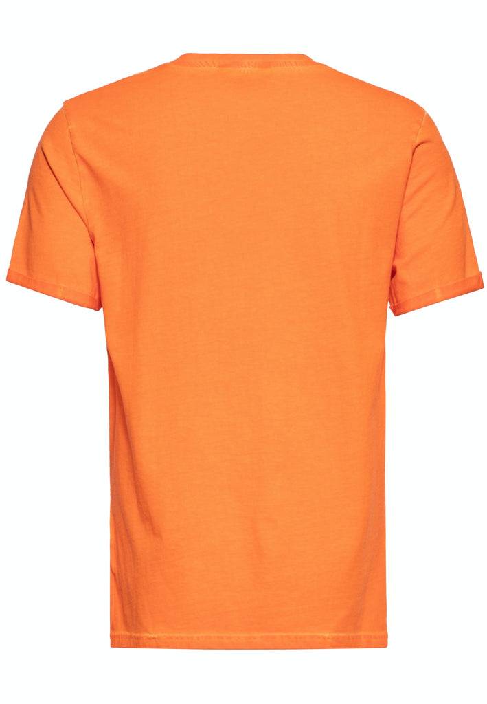 Queen Kerosin Oil Washed T-Shirt «Sacred Wheel» 50% Rabatt mit kostenlosem Versand