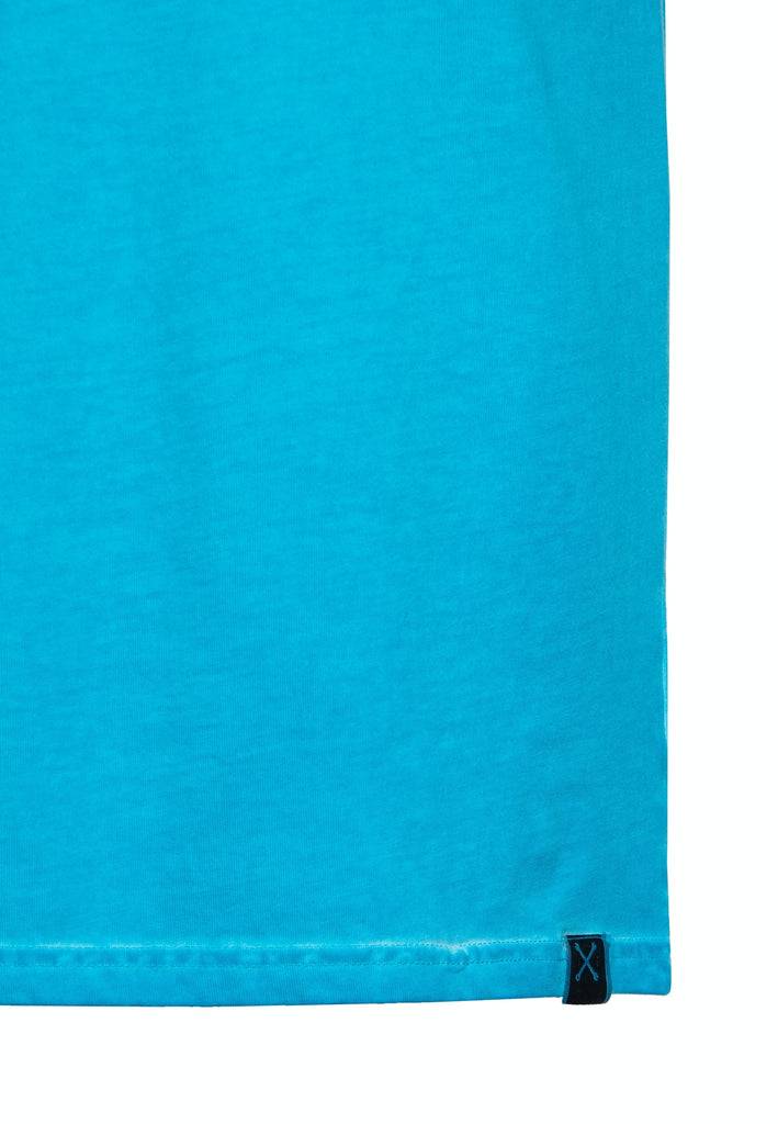 Queen Kerosin Oil Washed T-Shirt «Speedshop King Kerosin» Clearance-Verkauf