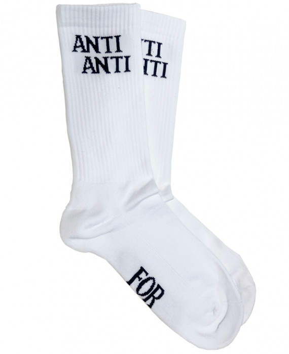 Rebel Rockers Anti Sneaker Sock White Versandkostenfrei