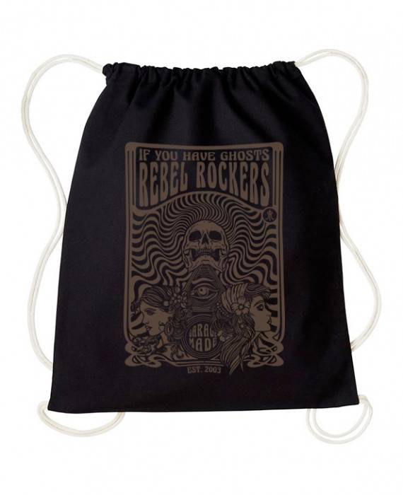 Rebel Rockers Ghost Sporty Bag blk Lagerräumung