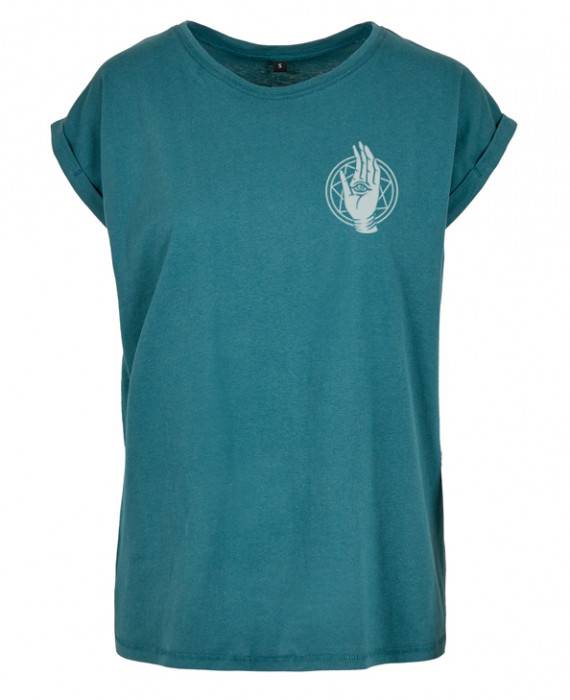 Rebel Rockers Dusa Girl Loosefit Tee teal Kostenloser Versand international