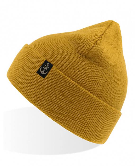 Rebel Rockers Cuff Beanie mustard zollfrei