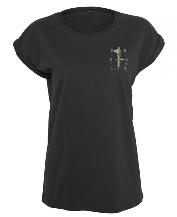 Rebel Rockers Blind Loosefit Tee black Valentinstagsangebot