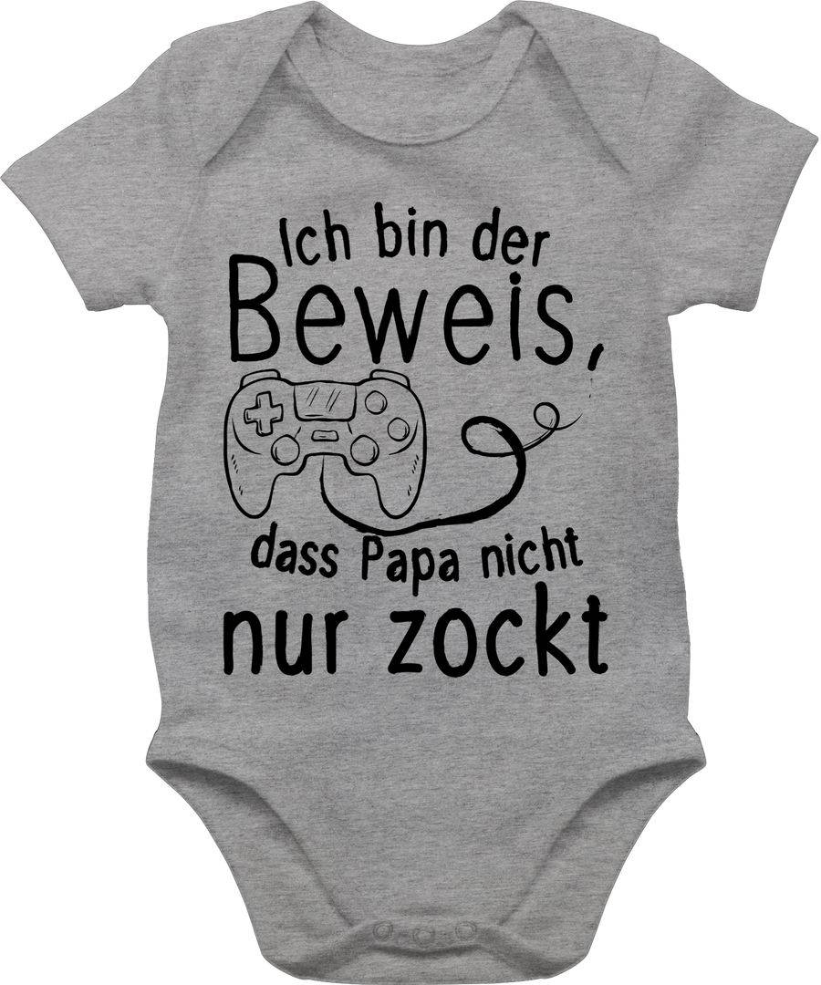 Shirtracer Ich bin der Beweis, dass Papa nicht nur zockt: T-Shirt Rucksack Shirtracer