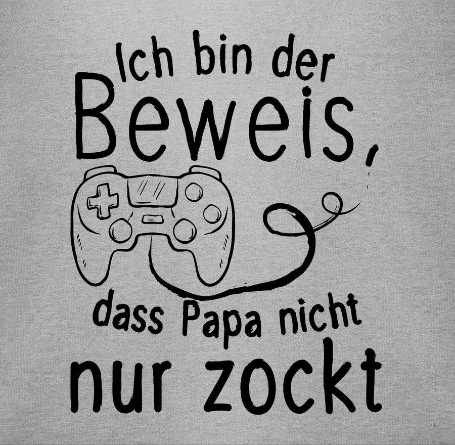 Shirtracer Ich bin der Beweis, dass Papa nicht nur zockt: T-Shirt Rucksack Shirtracer Limitierter Zeitrabatt