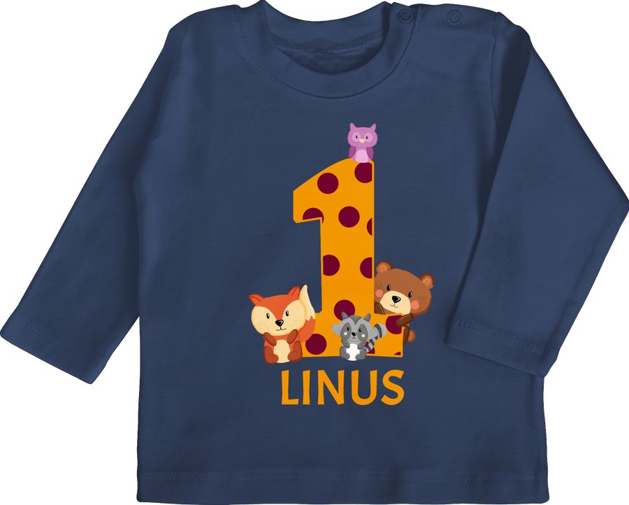 Shirtracer Waldtiere - 1 Jahr Shirts & Mehr Shirtracer