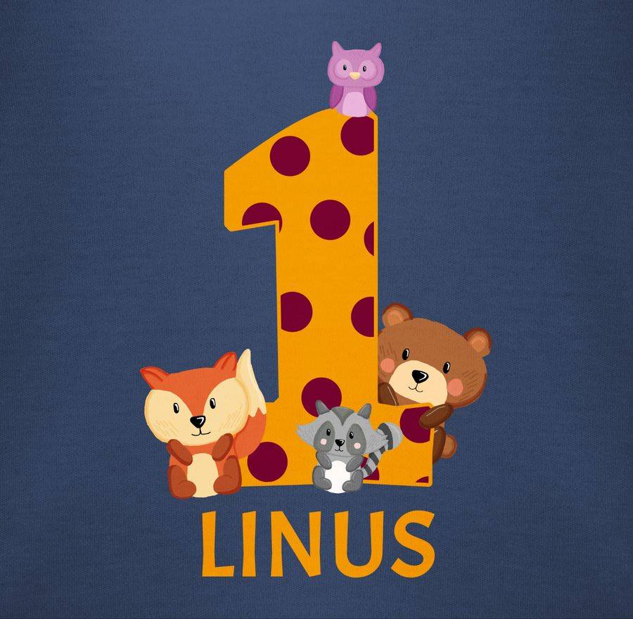 Shirtracer Waldtiere - 1 Jahr Shirts & Mehr Shirtracer Online Shopping