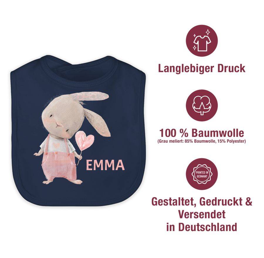 Shirtracer Mädchen Hase Rabbit Häschen Langohr Süße Hasen: T-Shirt Rucksack Shirtracer Saisonschlussverkauf