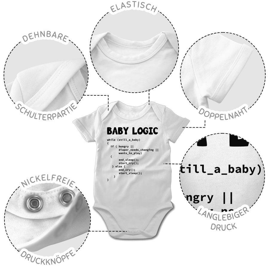 Shirtracer Nerdy Baby Logic Shirts & Mehr Shirtracer Black Friday