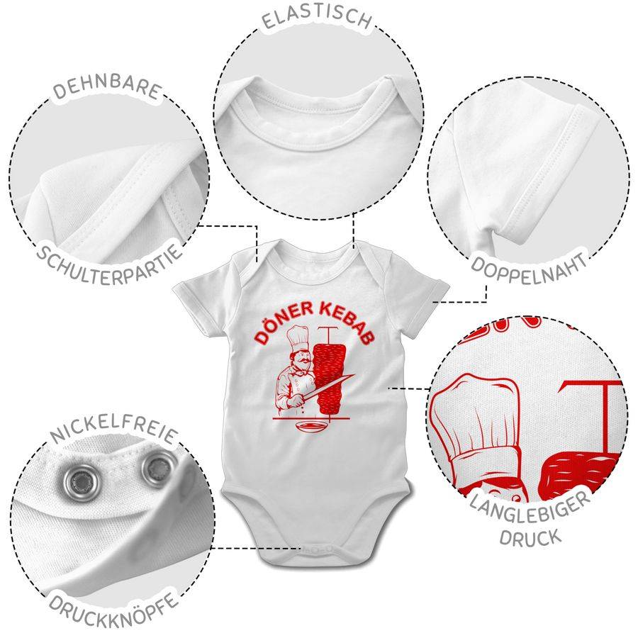 Shirtracer Original Döner Kebab Logo Shirts & Mehr Shirtracer Osterangebot