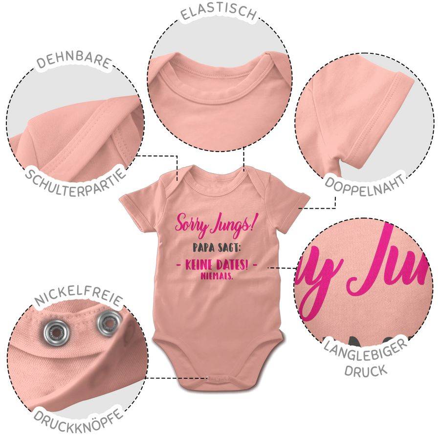 Shirtracer Sorry Jungs Papa sagt keine Dates Shirts & Mehr Shirtracer Heißer Verkauf