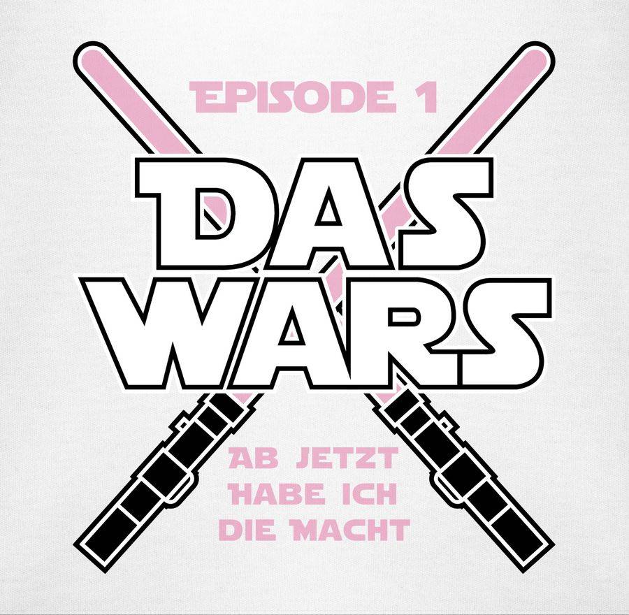 Shirtracer Das Wars Jetzt habe ich die Macht Mädchen: Tshirt Rucksack Shirtracer Neuheiten