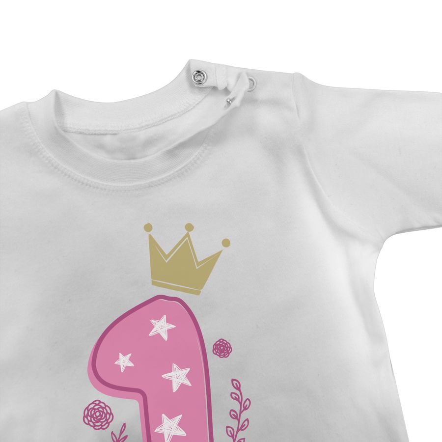 Shirtracer Erster Mädchen Krone Sterne Shirts & Mehr Shirtracer Kauf eins, bekomm eins gratis