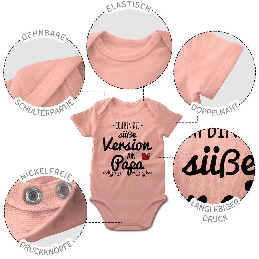 Shirtracer Süße Version von Papa Shirts & Mehr Shirtracer Tägliche Deals