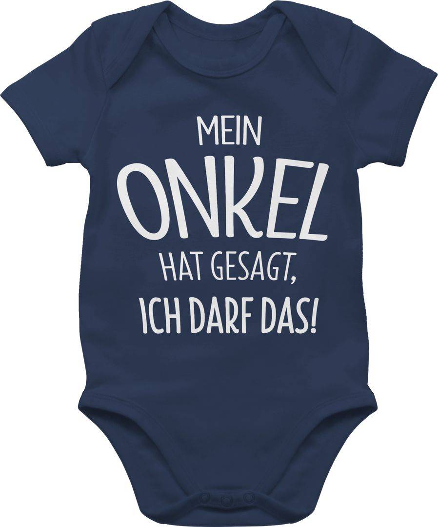 Shirtracer Mein Onkel hat gesagt ich darf das: T-Shirt Turnbeutel Shirtracer