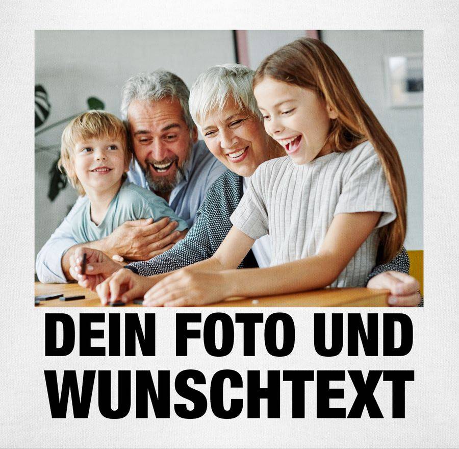 Shirtracer Mit Foto eigenem Bild Text Name Wunschtext Shirts & Mehr Shirtracer Nur für heute