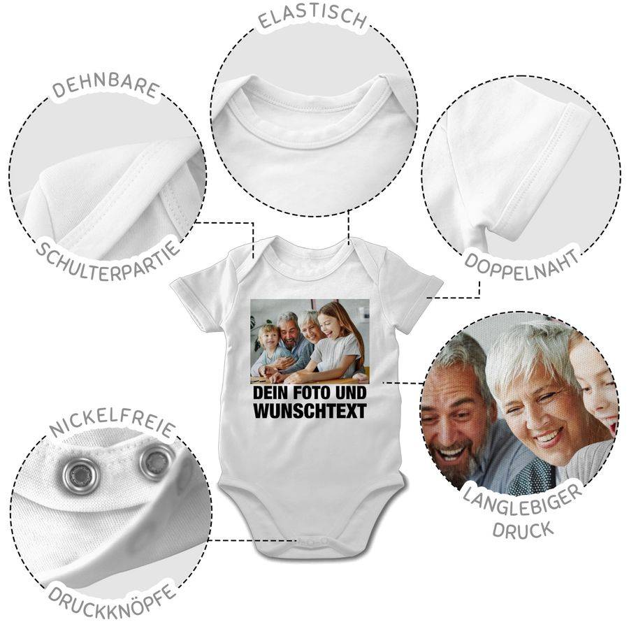 Shirtracer Mit Foto eigenem Bild Text Name Wunschtext Shirts & Mehr Shirtracer Nur für heute