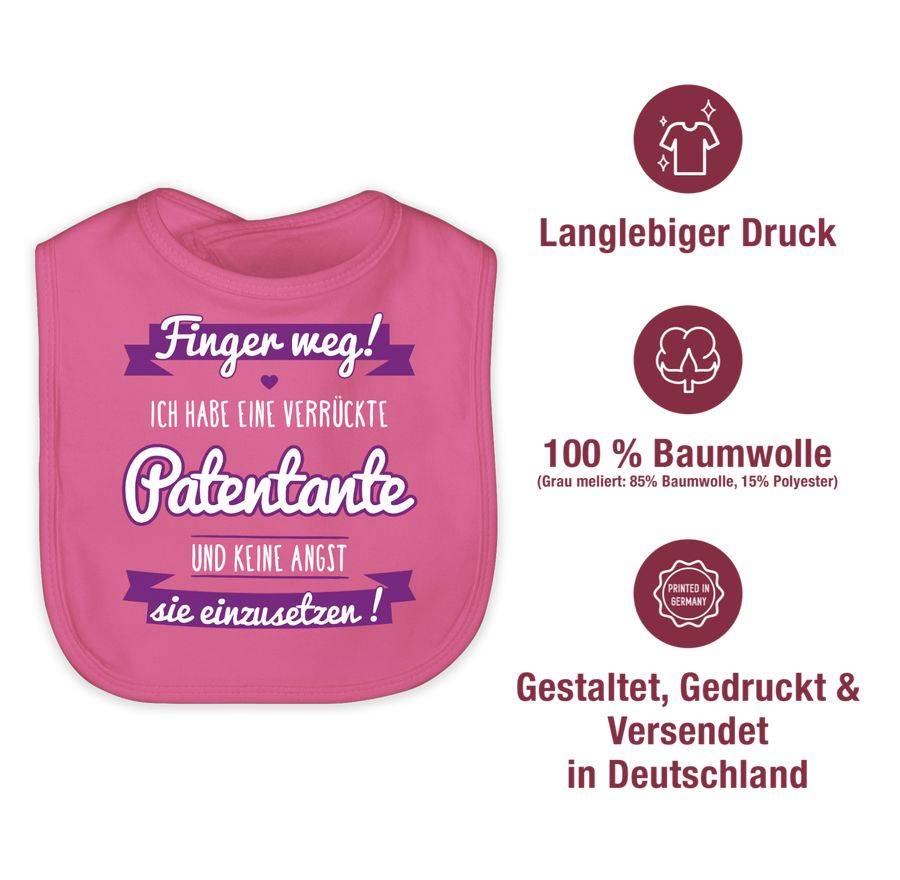 Shirtracer Ich habe eine verrückte Patentante lila Shirts & Mehr Shirtracer Clearance-Verkauf