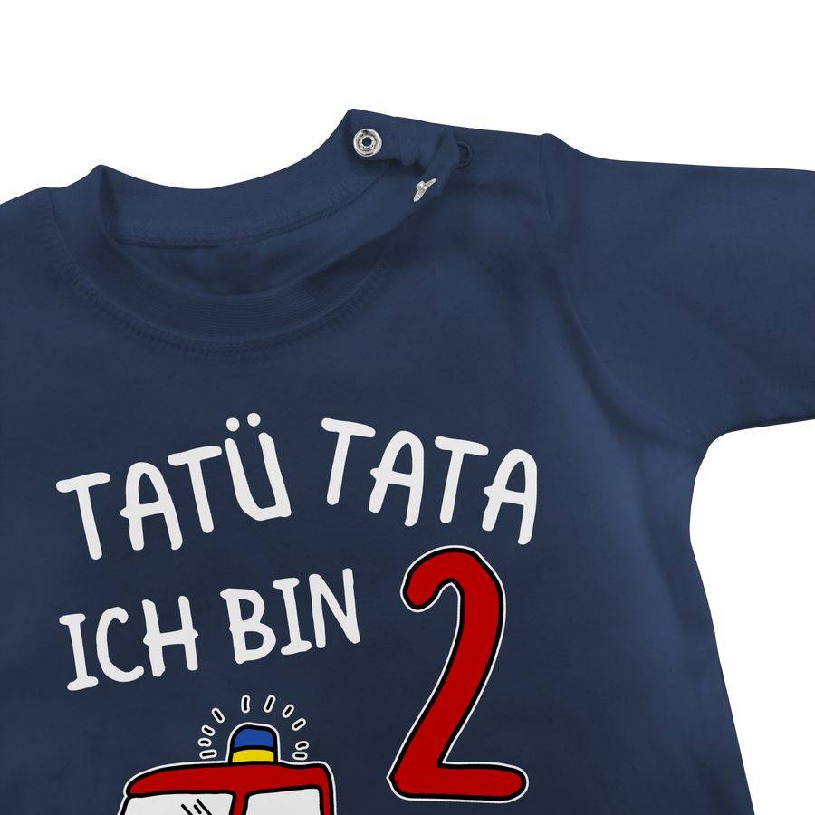 Shirtracer Tatü Tata Ich bin zwei Feuerwehrauto Shirts & Mehr Shirtracer Kostenloser Versand international